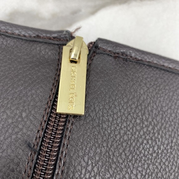 Michael Kors Boots Womens Sz 5 Emma Clare Brown Signature Riding Boots - Picture 7 of 12